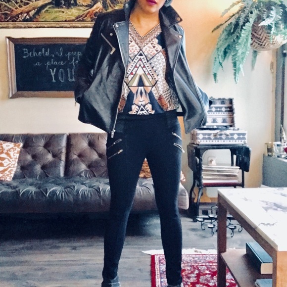 Wilsons Black Leather Jacket - Picture 1 of 6